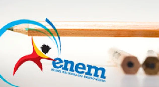 Logo do Enem. 