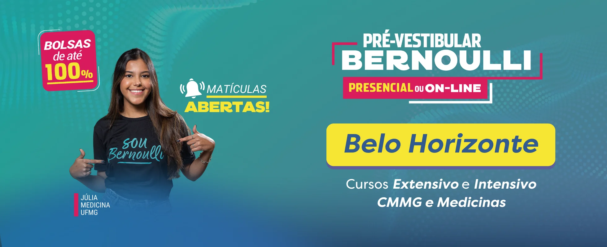 Pré-vestibular Bernoulli Extensivo 2024 Belo Horizonte