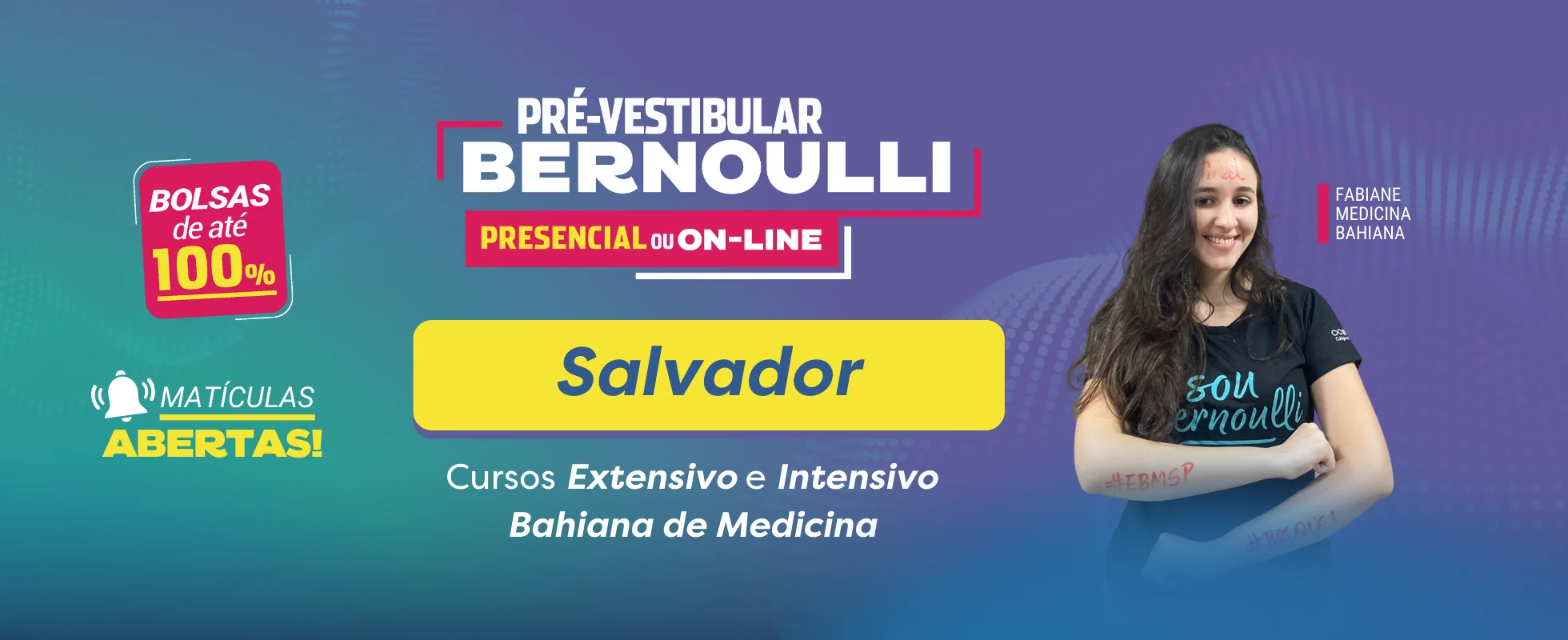 Pré-vestibular Bernoulli Extensivo 2024 Salvador