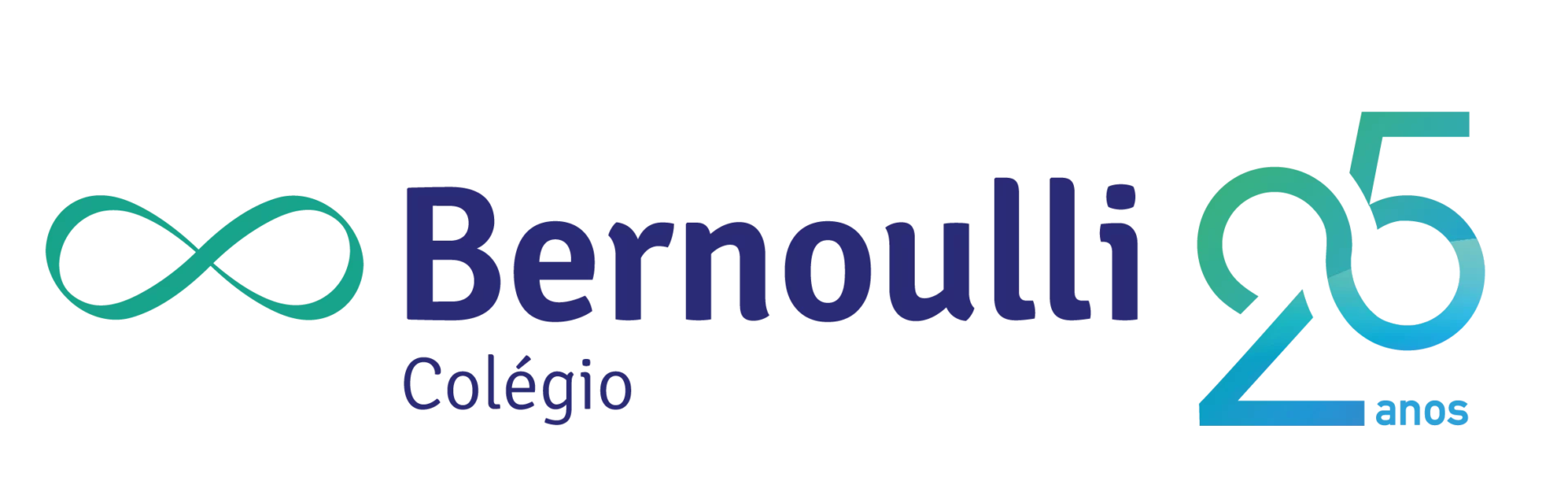 Logo Colégio Bernoulli - 25 anos