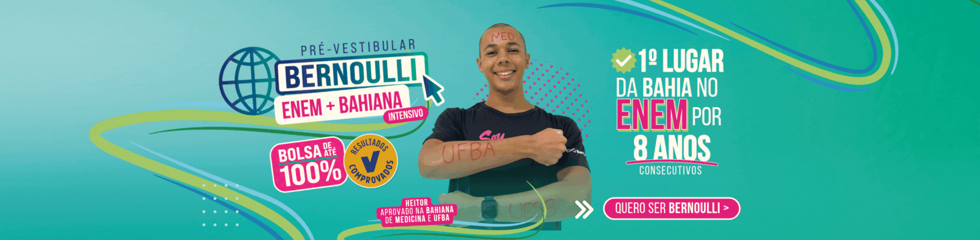 Intensivo Enem + Bahiana - Pré-vestibular Bernoulli Salvador