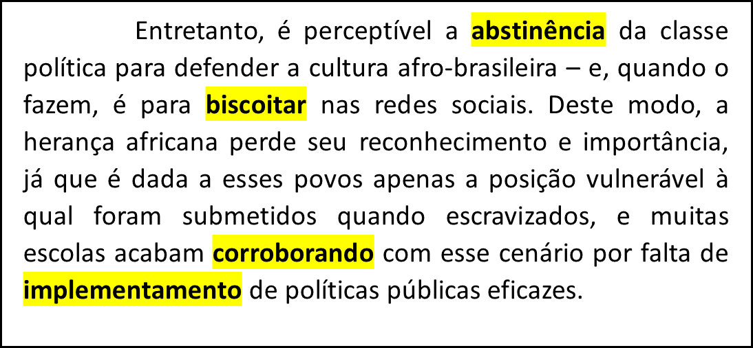 redação enem exemplo