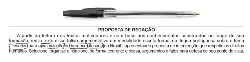 Proposta de redação correção