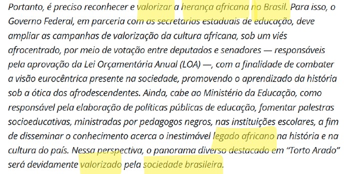 Competência V Redação Enem