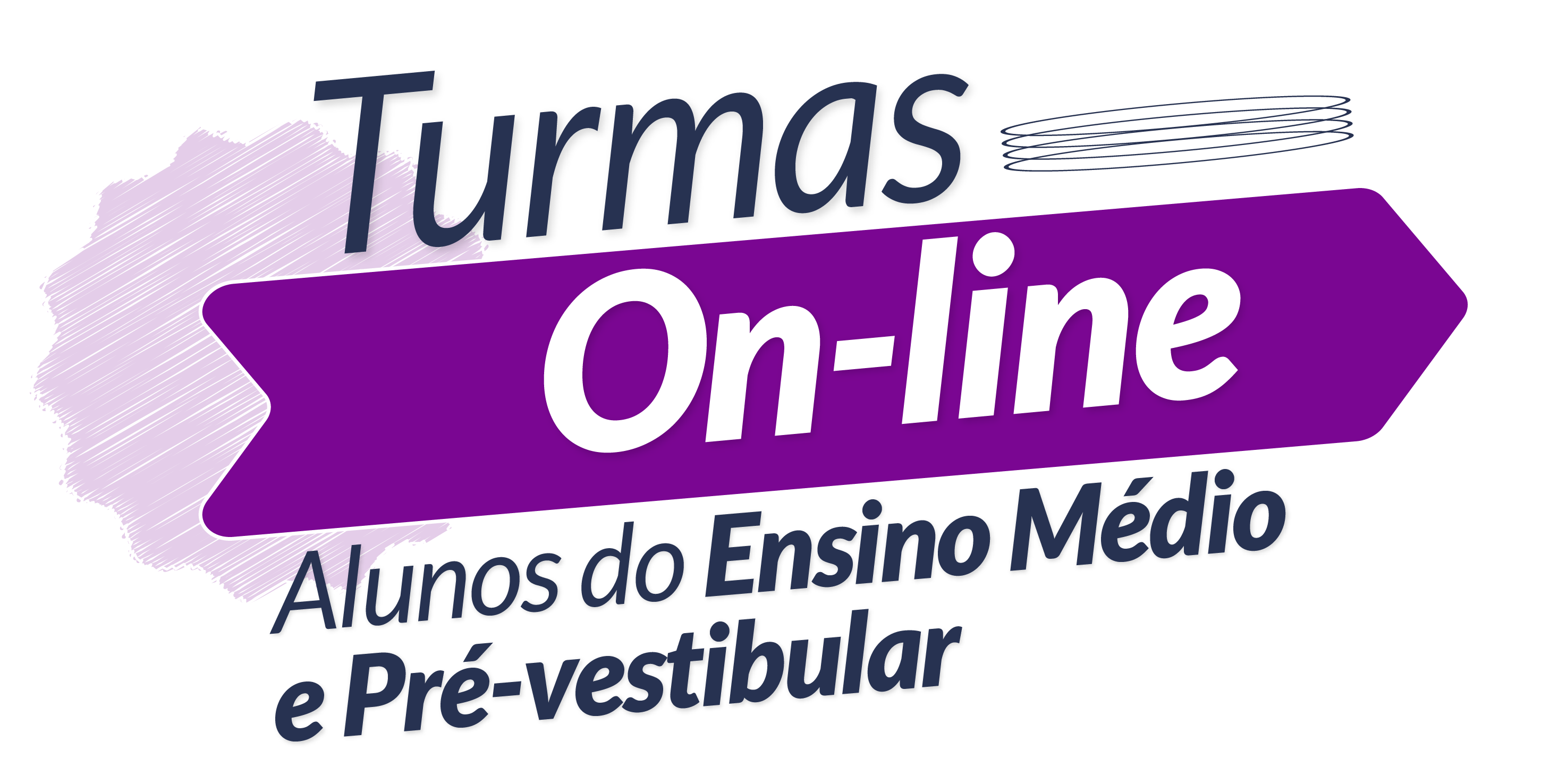 Turmas online alunos do ensino médio e pre vestibular